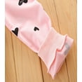 thumbnail image 4 of Girls 2 PCS T shirt Pants Clothing Sets Pink 3T, 4 of 6