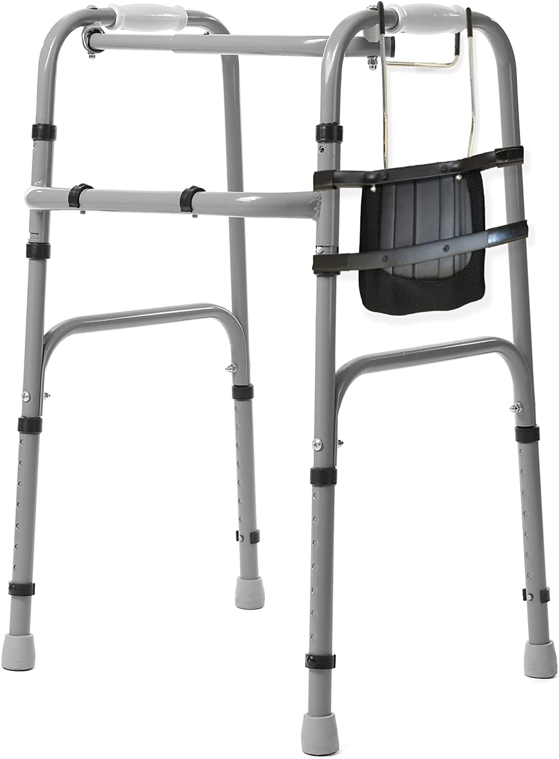 Rehabilitation Advantage Walker Knee & Leg Support Brace for Adults, Black