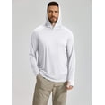 thumbnail image 4 of COOFANDY Men' Long Sleeve Sun Shirts Lightweight Sun Protection Hoodie UPF 50+ Summer Outdoor Hiking Hooded Rash Guard, 4 of 5