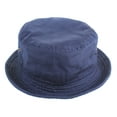 thumbnail image 5 of Gelante Bucket Hat 100% Cotton Packable Summer Travel Cap. Navy-S/M, 5 of 5