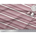thumbnail image 3 of Soimoi Japan Crepe Satin Fabric Horizontal Stripe Printed Craft Fabric by The Yard 42 Inch Wide, 3 of 3