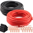thumbnail image 1 of Cable Tuijodaix calibre 8 (15,24 m cada uno, rojo/negro), CCA, cobre, 1 of 7
