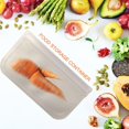 thumbnail image 3 of Bolsa de almacenamiento sellada reutilizable para alimentos, bolsa de almuerzo a prueba de fugas (12 piezas) Hugtrwg Para estrenar, 3 of 9