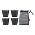 thumbnail image 2 of Tazas de Metal ANGGREK Acero Inoxidable 304 Pequeñas Apilables Multiusos, 2 of 8