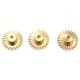 thumbnail image 3 of 3PCS 3.175mm Shaft Brass Pinion Motor Gear M0.8 for 1/10 1/8 RC,23t, 3 of 5