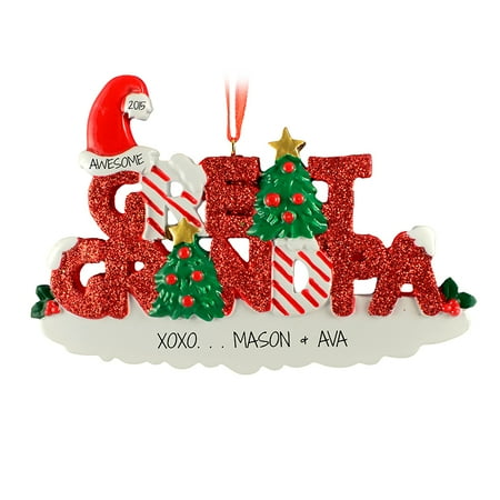 great grandpa personalized christmas ornament do it yourself