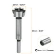 thumbnail image 2 of Forstner Drill Bit 63/64"(25mm) Dia High-Speed Steel Forstner Bit for Wood Plywood Plastic Drilling Hole Tool, 2 of 6