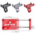 thumbnail image 3 of ZTTO Z-81 Bicicleta Scooter Soporte para teléfono Soporte para bicicleta Soporte para teléfono (Plata) Ehuebsd  Accesorios para bicicletas, 3 of 3