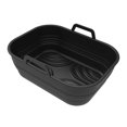 thumbnail image 1 of CSChome Foldable Baking Pan Foldable Baking Pan Non-Stick Silicone Fryer Cooking Pan Heat-Resistant Foldable Baking Tray for Home Kitchen Silicone Fryer Mold, 1 of 6
