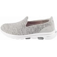 thumbnail image 4 of Zapatilla Skechers Go Walk 5 Honor para mujer, color gris, 9.5 pulgadas de ancho, 4 of 8