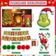 thumbnail image 2 of Decoraciones de cumpleaños navideñas como telón de fondo con pancarta de HigzyOvn, 2 of 7