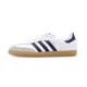thumbnail image 2 of IF3814 Adi-das Originals Samba OG White Grey Night Navy Blue Indigo Gum (Men's), 2 of 6