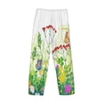 thumbnail image 5 of Disketp Plants And Insects Men'S Pajama Pants - Ultra Soft Fleece Sleep And Lounge Pants (Size: S-Xxl), 5 of 9