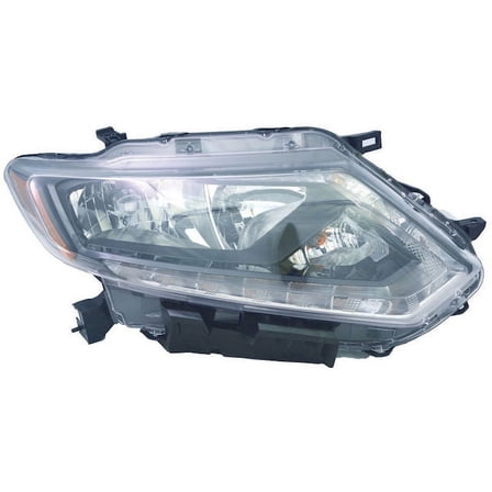 Right Headlight Assembly - Compatible with 2014 - 2016 Nissan Rogue Sport Utility 2015