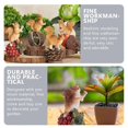 thumbnail image 4 of 4pcs Adorable Resin Squirrel Model Garden Decor Animal Shape Garden Decor, 4 of 4