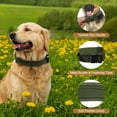 thumbnail image 2 of Unique Bargains Dog Collar for Large Dogs Adjustable Heavy Duty Collar with Handle Tactical Dog Collar Heavy Duty Dog Collar Army Green M, 2 of 7