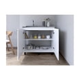 thumbnail image 3 of Pemberly Row Contemporary Utility Sink Cabinet Engineered Wood White, 3 of 5