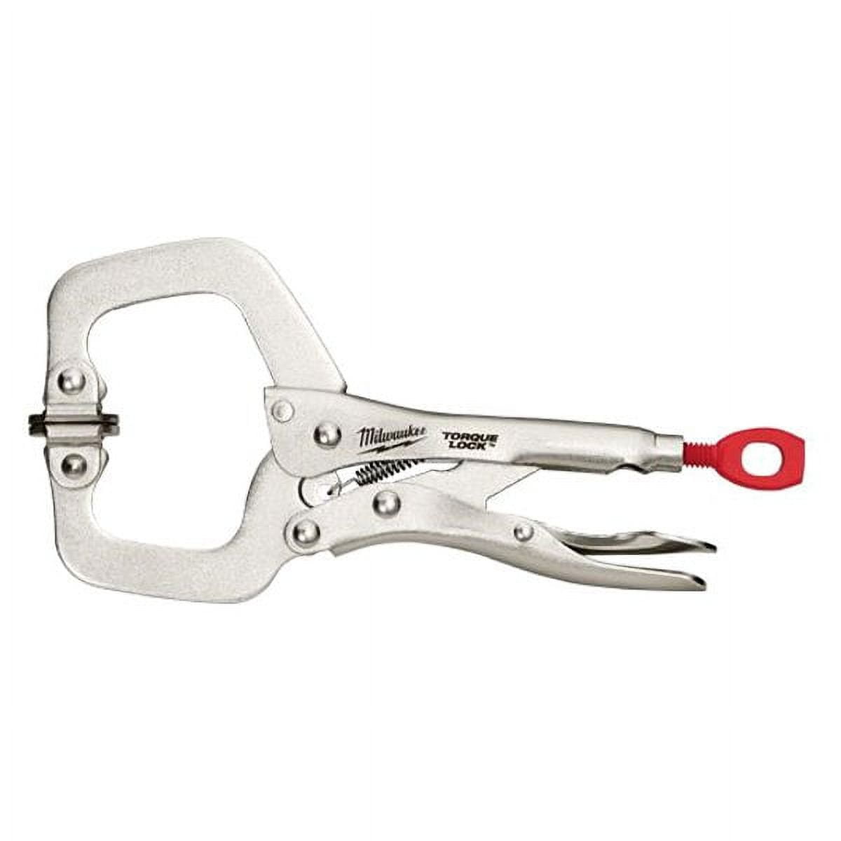Milwaukee 48-22-3522 - Torque Lock Locking C-Clamp Swivel Jaws Pliers