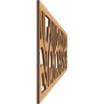 thumbnail image 3 of Ekena Millwork 46 3/4"W x 10"H x 3/8"T Springfield Fretwork Moulding, Wood (Paint Grade), 3 of 13