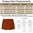 thumbnail image 3 of Ramiter Men'S Shorts Men's Summer Printed Beach Short Casual Loose Fashion Shorts Loose Tether Pocket Board Summer Cool Shorts Khaki,M, 3 of 4