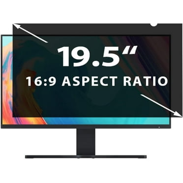 HOLDWLDSHT 19.5 Inch(Diagonal) Privacy Screen Filter Aspect Ratio16:9 Widescreen- Monitor Privacy Shield and Anti-Glare