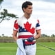 thumbnail image 3 of Fotbe USA Canada Flag Camiseta Polo de Golf para Hombre con Estampado – Camisa Deportiva Transpirable con Cuello Abotonado-Medium, 3 of 6