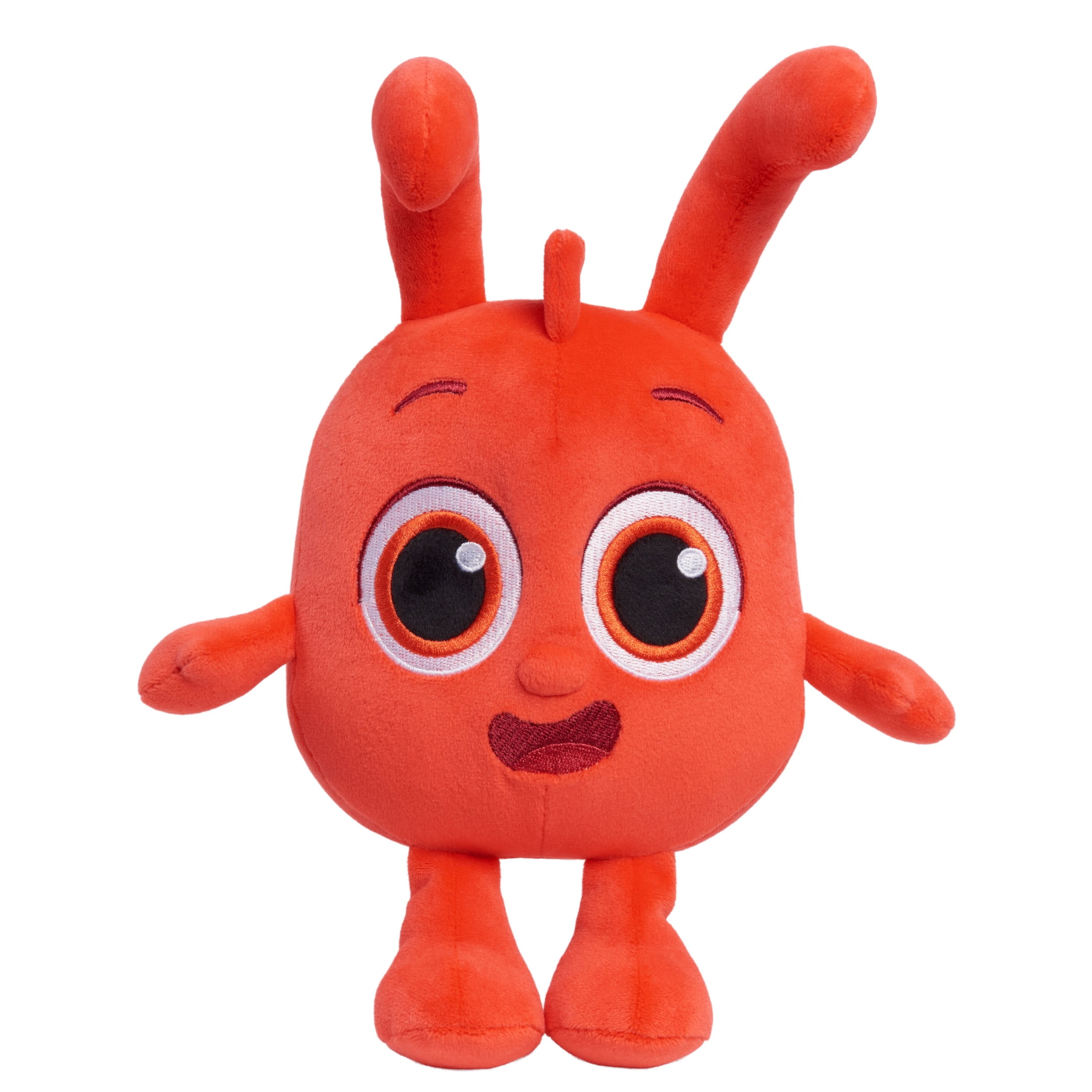 Morphle Talking 10-inch Plush Stuffed Animal , Red, Monster Baby and Toddler Toys for Kids Ages 3 and up
