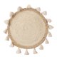thumbnail image 2 of 2X Cesta Tejida Decoración de la Pared Cesta Tejida Decoración de la Pared de Mimbre Colgante de Pared Pequeño Macramé Boho Arte de la Pared Decoración del Hogar, 2 of 5