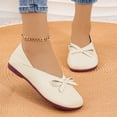 thumbnail image 2 of EKVAHL Ballet Flats for Women, Round Toe Mary Jane Ballet Flats with Bow, Wide Widths Non-Slip and Comfortable Womens Shoes, Wedding School Party Dressy Ballet Flats, 2 of 4