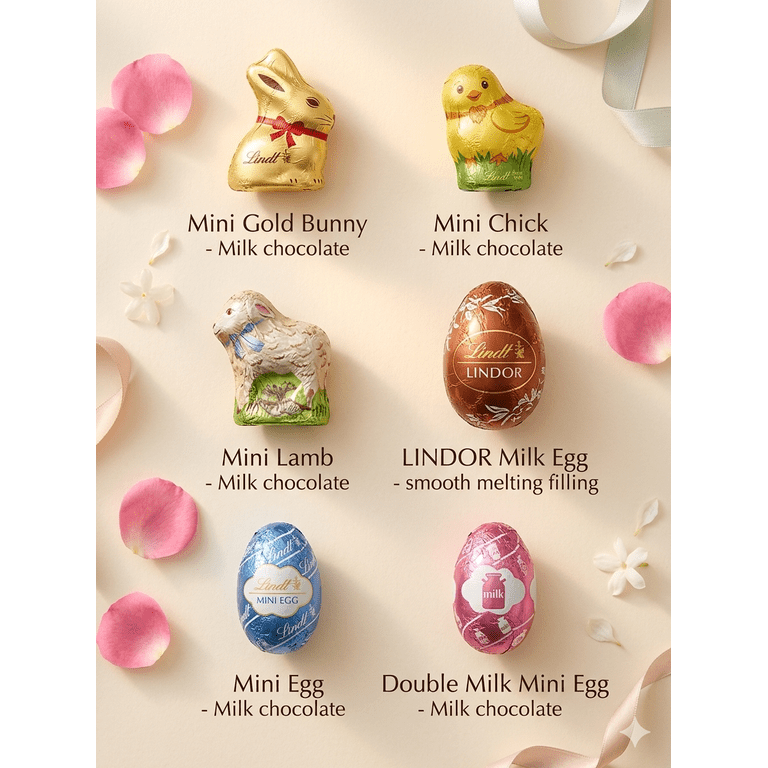 Lindt リンツ、春の訪れを告げる「イースターコレクション2020」第一弾 51個 460g ゴールドバニー 菓子