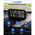 thumbnail image 4 of Sistema de monitoreo de presión de neumáticos TPMS de 6 ruedas con pantalla LCD de 4 pulgadas, 4 of 7
