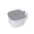 thumbnail image 3 of Caja de especias Combinación Kit de condimentos de rejilla múltiple Cajas de almacenamiento Contenedores a prueba de polvo Frascos a prueba de humedad Cocina Sal Hierba Blanco Gris Jumpingount  HA011905-01, 3 of 7