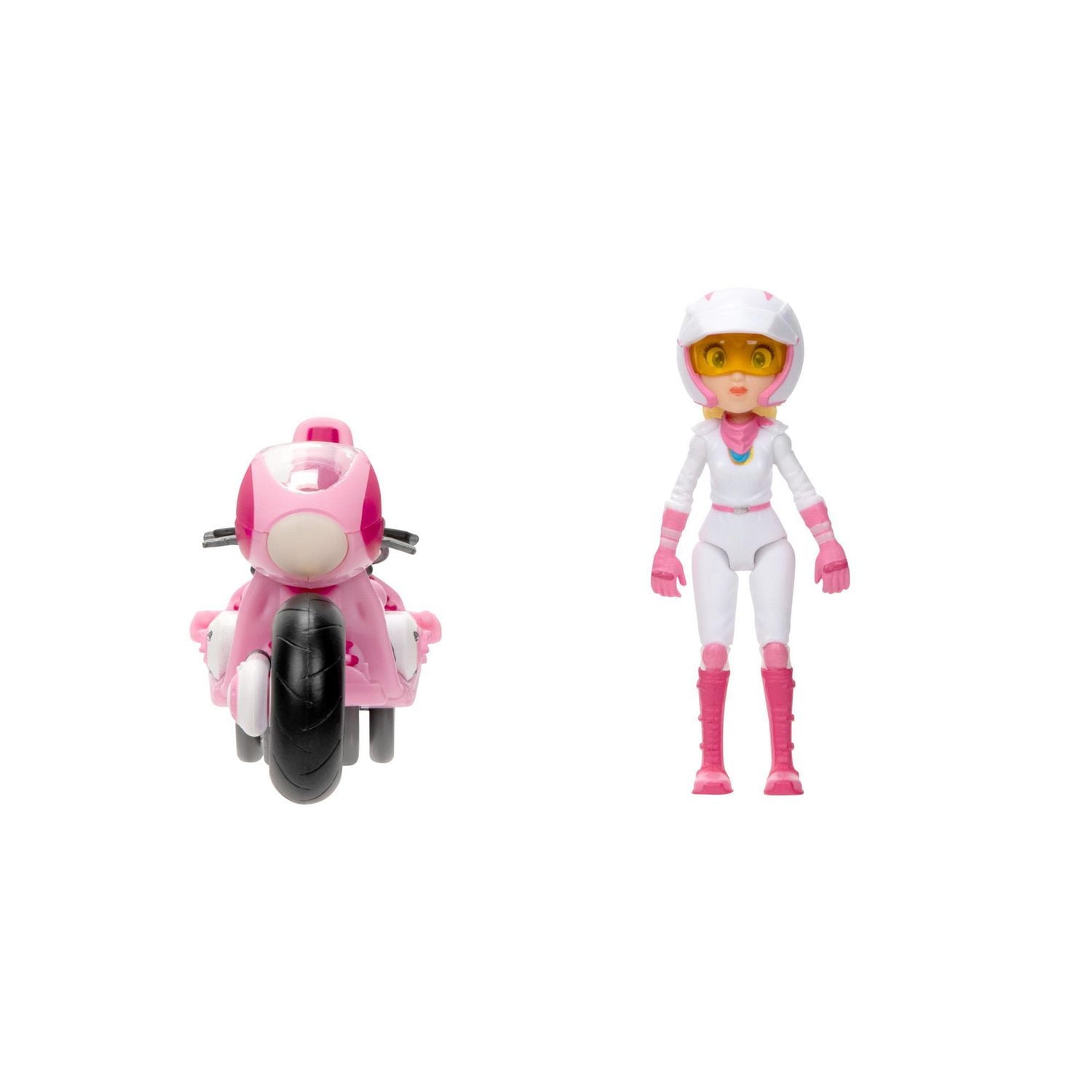 The Super Mario Bros. Movie – 2.5” Figure with Pull Back Racer – Peach