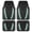 Green, variant on Road Comforts Car Floor Mats Set, Glitter & Rhinestone Car Mats,All-Weather Automotive Floor Mats,Universal Trim-to-Fit Front & Rear Carpet Mats for Cars, Trucks & SUVs, 4 Piece Pink