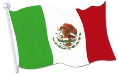Mexican Flag Cutout, 10PK