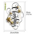 thumbnail image 2 of XGFHYJEH Christmas Wall Decor Sticker, Christmas Sticker Decorations For Wall Window, Merry Christmas Wall Background Ornaments, 2 of 6