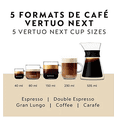 thumbnail image 3 of Nespresso VertuoNext avec Aeroccino / Chrome, 3 of 4