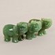 thumbnail image 3 of Jade Stone Elephant Statue Elephant Figurine Figurine Decor Home Animal Figurine Ornament, 3 of 3