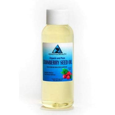CRANBERRY SEED OIL REFINED ORGANIC COLD PRESSED PREMIUM NATURAL 100% PURE 2 OZ