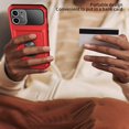 thumbnail image 3 of AmPm iPhone 11 Case Military Shockproof with Sliding Card Slot Magnet Rotatable Kickstand Ring Holder Protective iPhone 11 Phone Case (Blue), 3 of 7