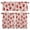 Red, variant on 3 Piece Kitchen Curtains and Valances Set Red Strawberry Cafe Curtains 36 Inch Length Elegant Farmhouse Fruits Valance & Tier Curtain for Living Room Bedroom Small Window 54"x18"+27"x36"*2