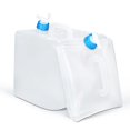 thumbnail image 1 of Cubo de almacenamiento de agua UMETASS 15,14 L sin BPA con grifo, 1 of 7