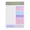 Multi, variant on Dayesque Daily Schedule Planner Notepad Simple Blank Writing Pad for Office, Study, Business Use Paper Notebook