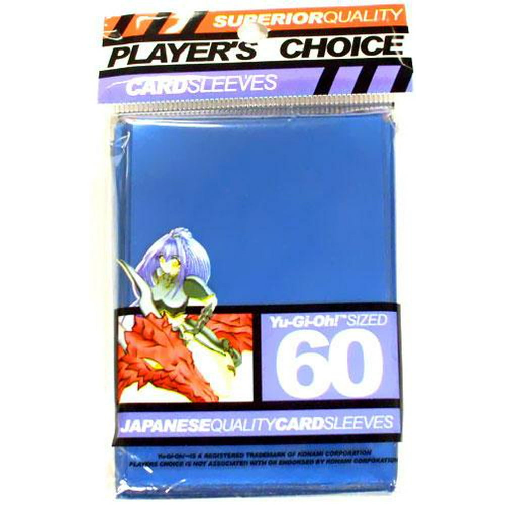 Card Supplies Blue Small Card Sleeves [60 ct]