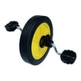 thumbnail image 2 of Lipstore Roue de Tricycle pour Enfants Composants Éducatifs de Tricycle Roue de Vélo pour Enfants Roue avant pour Enfants Jaune, 2 of 8