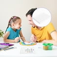thumbnail image 2 of SHISUYAN 1Pc Color Mixer Plate For Color Storage Artists Use White Ceramic 11.8X5.9X0.6In, 2 of 8