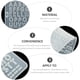 thumbnail image 3 of 2 piezas de letras de bricolaje forma de forma de silicona moldes de alfabeto moldes de número de alfabeto número de epoxi moldes, 3 of 6