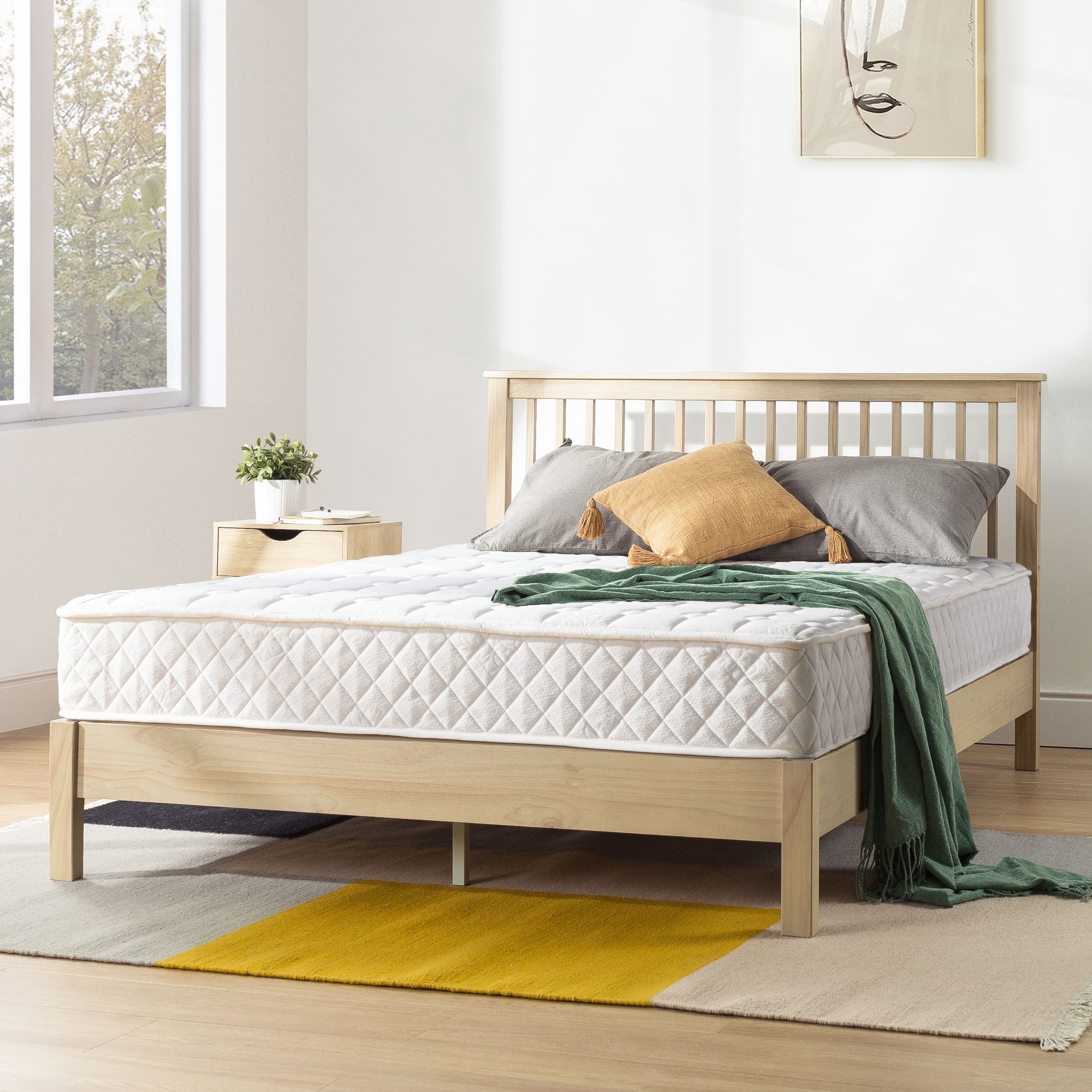 6" Inch Comfort Bunk Bed Mattress Twin Size Heavy Duty Coil Plush Bedroom Sleep 