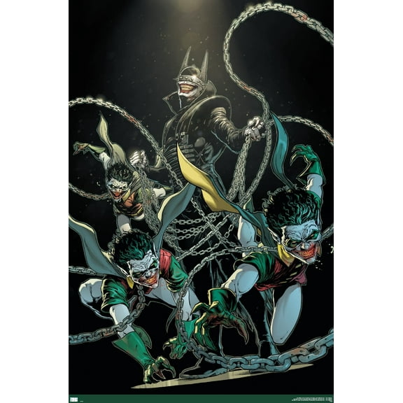 DC Comics The Batman Who Laughs - Chains Wall Poster, 22.375" x 34"