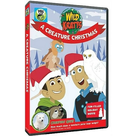 Wild Kratts: Wild Kratts: A Creature Christmas (DVD), PBS (Direct), Holiday
